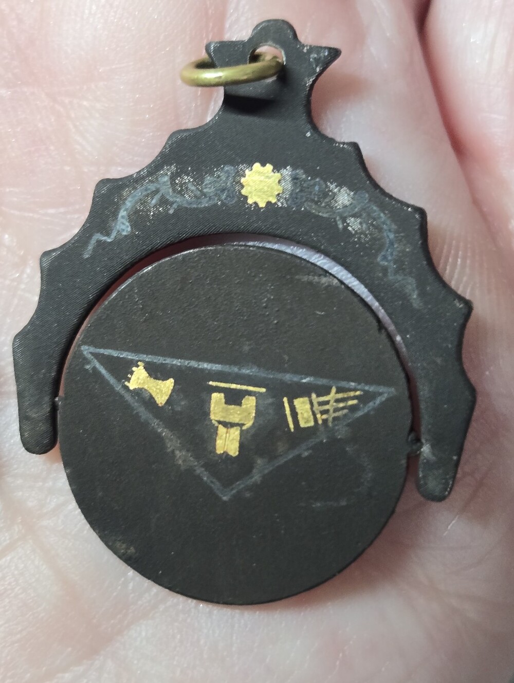 Masonic Fraternal Knights Of Templar Fob Spinner - Picture 3 of 5